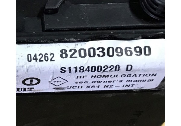Блок комфорта Renault Scenic 2, Megane 2, 8200309690, S118400220 D